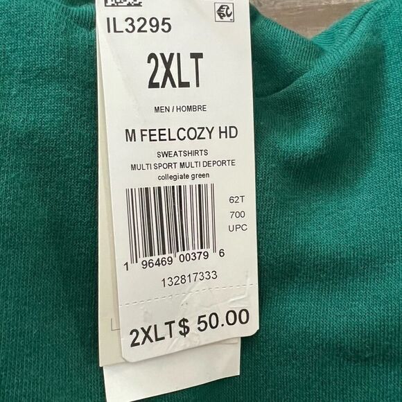 Adidas Feel Cozy Hoodie-Size 2XL Tall - Picture 3 of 5